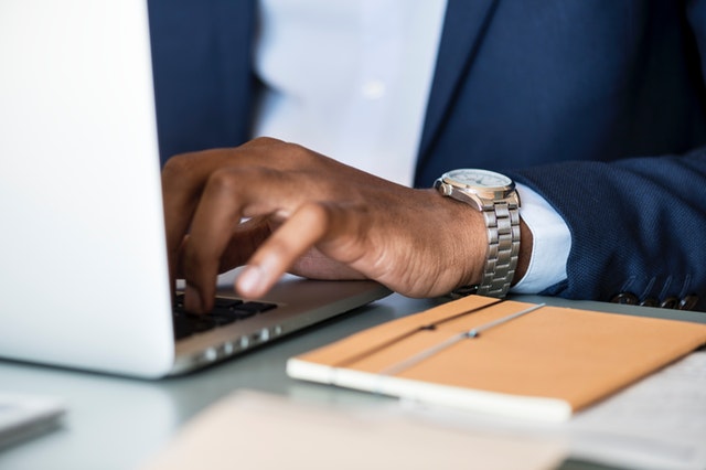 man on laptop