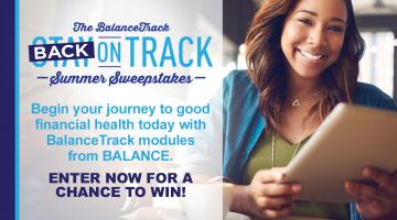 Complete a BalanceTrack module for a chance to win $500!